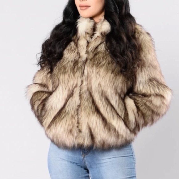 Faux Fur jacket... Chic natural - Picture 2 of 4